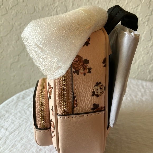 Coach: Rosette Mini Court Backpack Charm - Picture 7 of 14